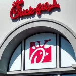Chick-Fil-A Window Graphic on restaurant