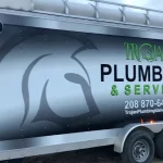 Trojan Plumbing Idaho Commercial Enclosed Trailer Wrap