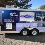 Gem State AVA Commercial Enclosed Trailer Wrap