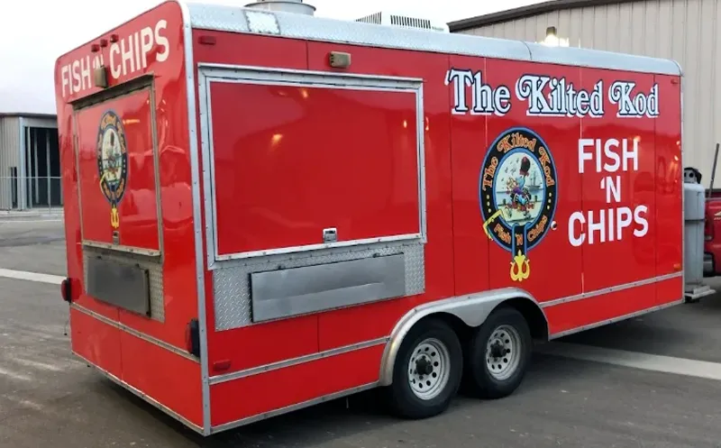 The Kilted Kod Food Truck commercial Wrap