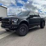 Satin Black Ford Raptor